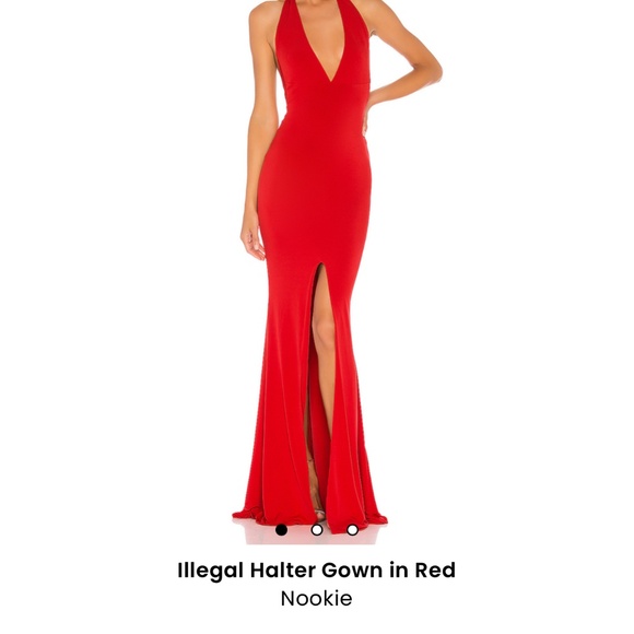 Revolve Red Dress - Picture 1 of 2